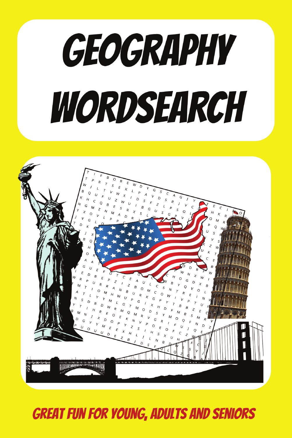 Geography Wordsearch front cover